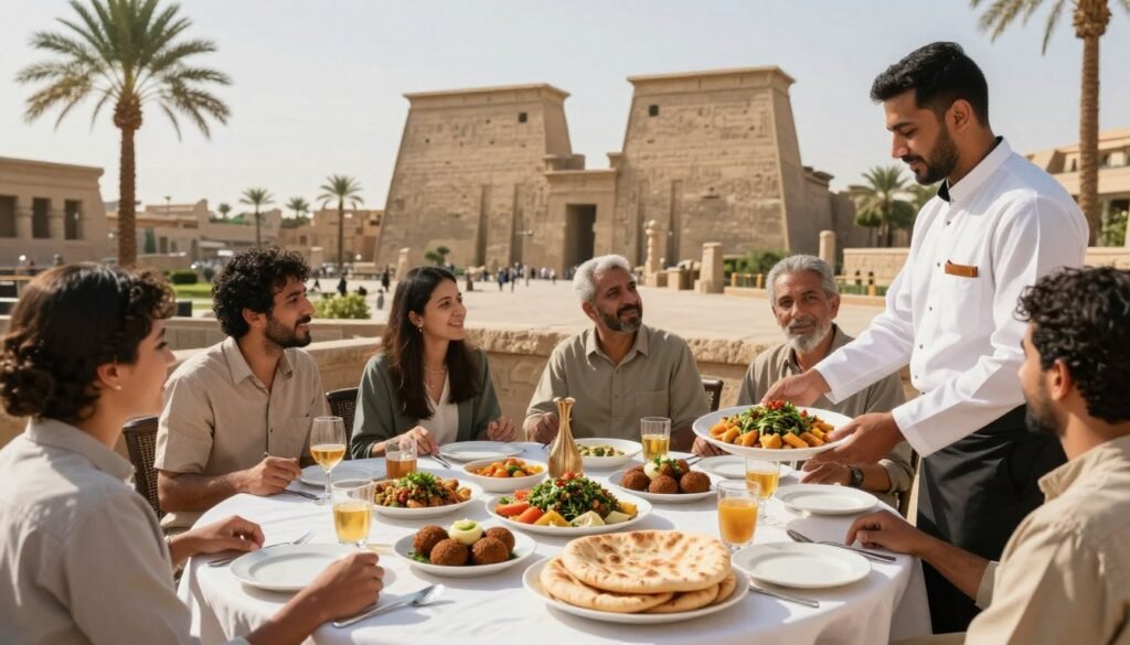 Luxor East Bank lunch experience Luxor East Bank lunch experience