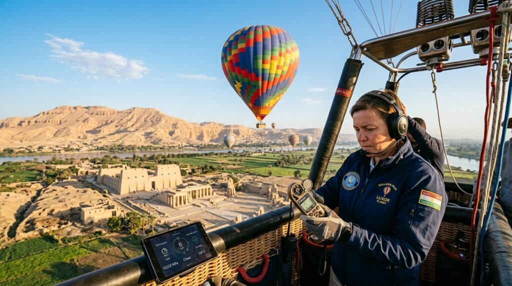 Ballooning safety and weather conditions