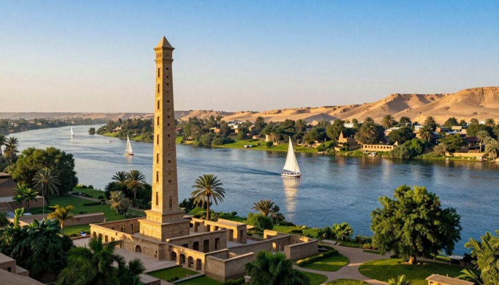 Elephantine Island and the Nilometer Elephantine Island and the Nilometer