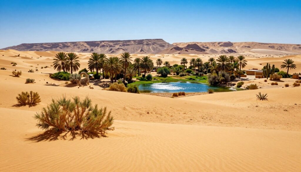 Seasonal temperatures and desert climate Seasonal temperatures and desert climate