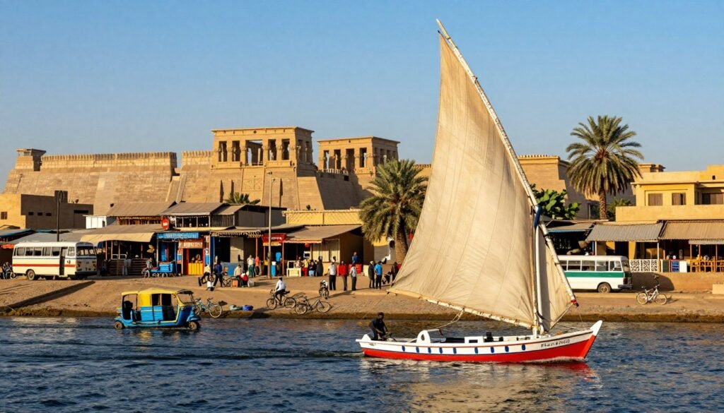 Transport options in Aswan Transport options in Aswan